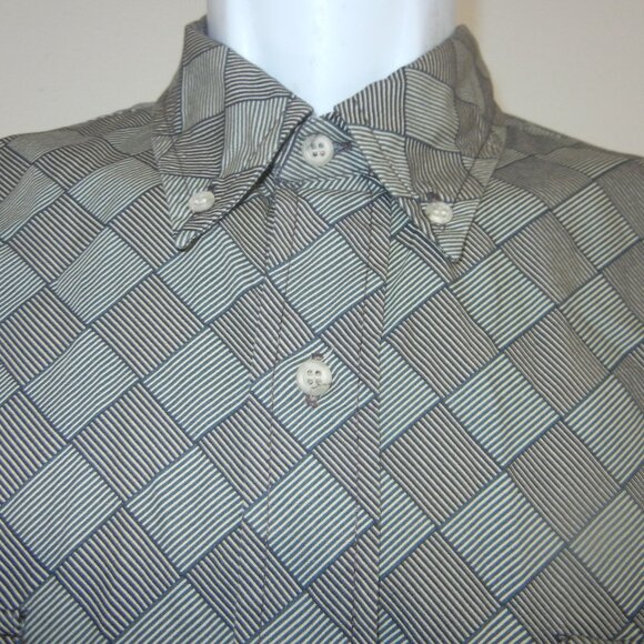 Roper Lone‎ Roo  Shirt Men's XL Aztec Western Button Down Long Sleeve - Picture 3 of 9